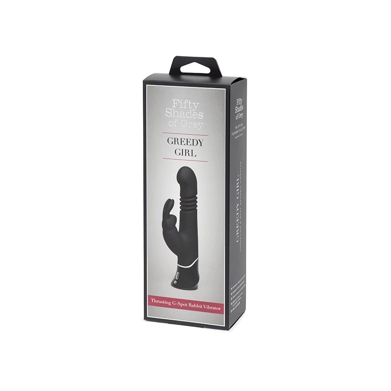 Pulsowibrator - Fifty Shades of Grey Greedy Girl Thrusting G-Spot Rabbit Vibrator